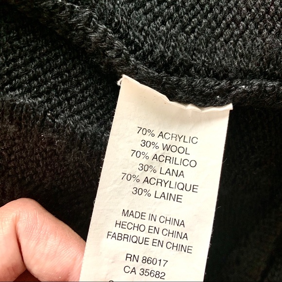 SOLD - BEBE Cowl Neck Bubble Sleeves Black DRESS - Picture 7 of 9